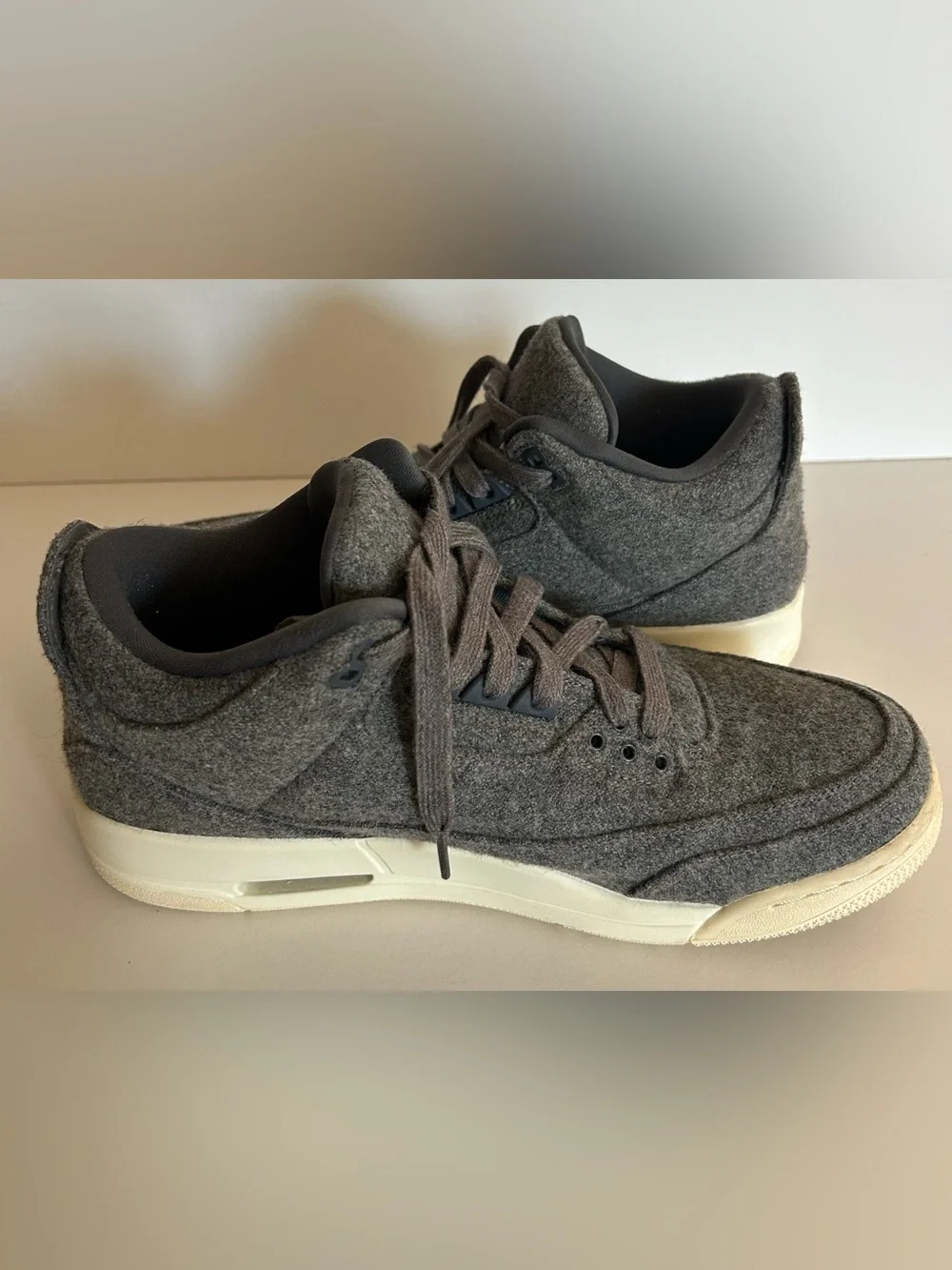 Jordan Retro 3 Wool Sneakers
